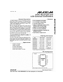 DataSheet MAX754 pdf